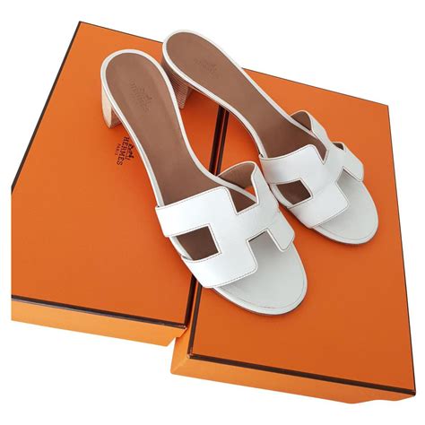 hermes schuhe damen weiss|hermes orange sandals.